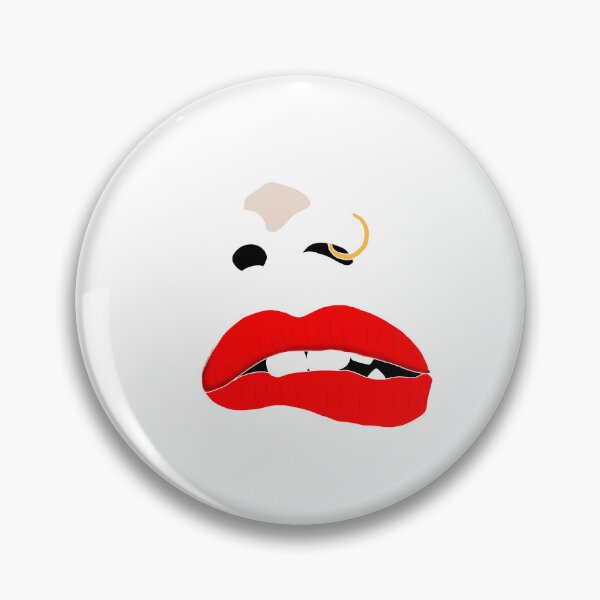 Item preview, Line art Lip illustration designed and sold by MCantonArt.