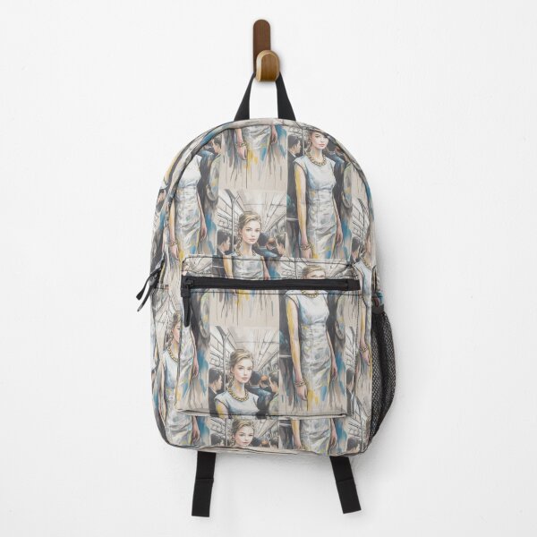 Item preview, Urban Commute Chic Portrait By Merch, Limited Edition designed and sold by kraackforest.
