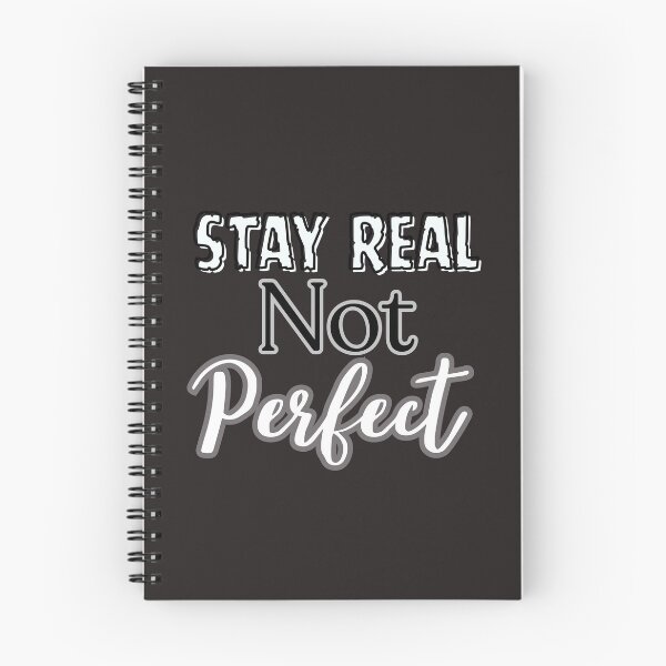 Item preview, Stay Real​ not​ Perfect​ designed and sold by upupupshop.
