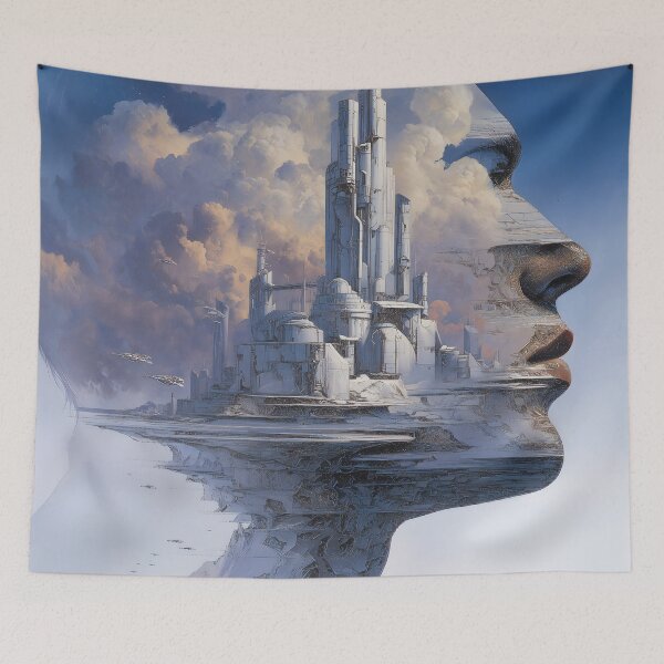 Item preview, Retrofuturist & Cyberpunk Art | Futuristic Man & Aero Frutiger Movement 3 designed and sold by Velvetcosmonova.