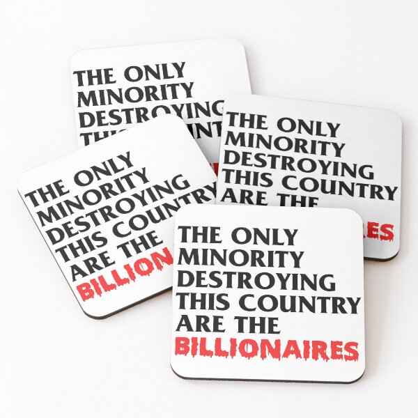 Item preview, The Only Minority Destroying This Country Are Billionaires designed and sold by kolshi-shop.