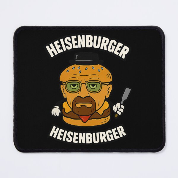 Item preview, Heisenburger – Grill-Master Parody Burger Meme Sticker (Walter) designed and sold by GooberCore.