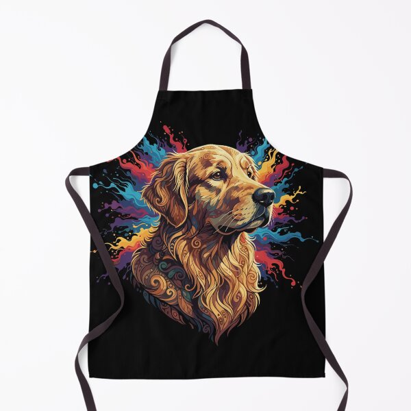 Item preview, Golden Retriever Illustration 6 designed and sold by KingdomArt101.