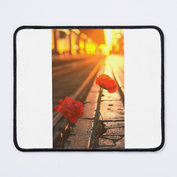 Item preview, 	•	Zwei rote Blumen zwischen Steinen – Liebe & Stärke 	•	Two Red Flowers Growing Through Stones – Hope & Unity 	•	Blumen der Hoffnung – Zusammen stark designed and sold by Yaroplanner.