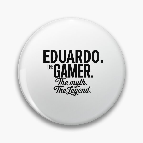 Item preview, Eduardo El Gamer El Mito La Leyenda Nombre Eduardo - Diseño de cita divertida de gamer designed and sold by Oussinc.
