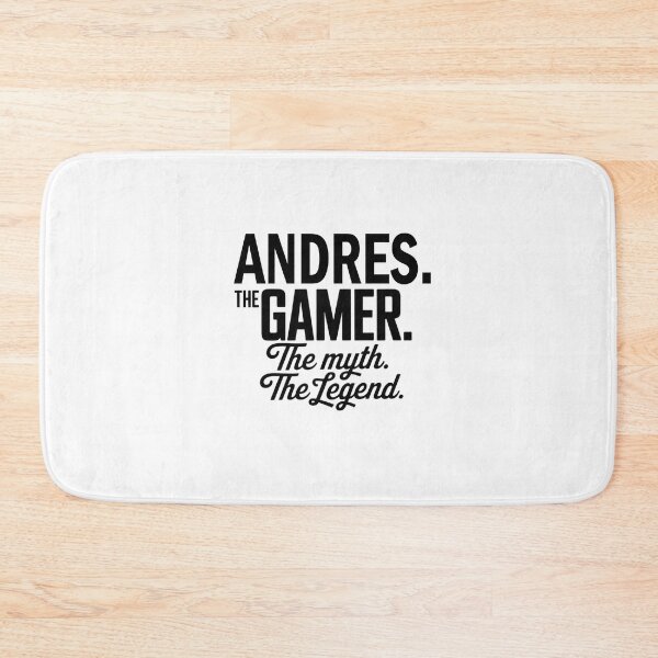 Item preview, Andres The Gamer The Myth The Legend Andres Name - Funny Gamer Quote design designed and sold by Oussinc.