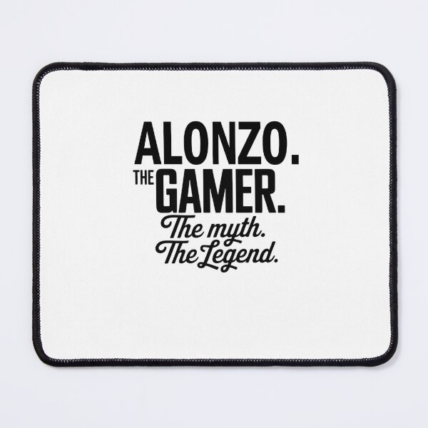 Item preview, Alonzo The Gamer The Myth The Legend Alonzo Name - Funny Gamer Quote design designed and sold by Oussinc.