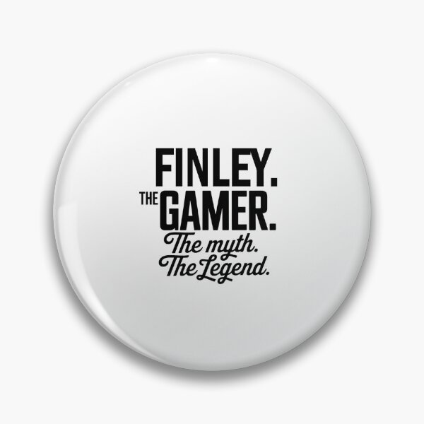 Item preview, Finley The Gamer The Myth The Legend Finley Name - Funny Gamer Quote design designed and sold by Oussinc.