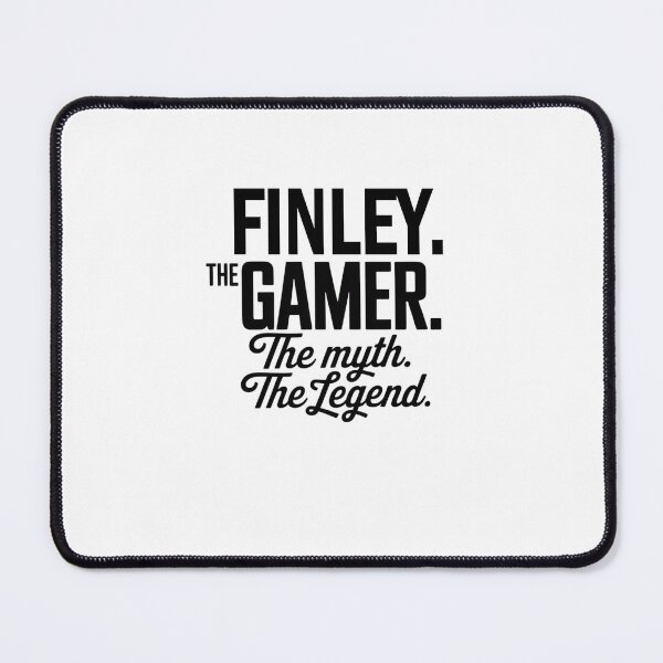 Item preview, Finley The Gamer The Myth The Legend Finley Name - Funny Gamer Quote design designed and sold by Oussinc.