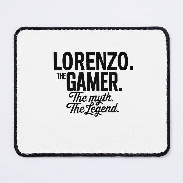 Item preview, Lorenzo The Gamer The Myth The Legend Lorenzo Name - Funny Gamer Quote design designed and sold by Oussinc.