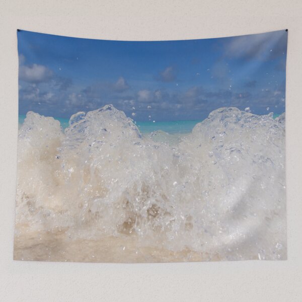Item preview, Caribbean Island Wave Love 1 designed and sold by Anita's & Bella's Art.