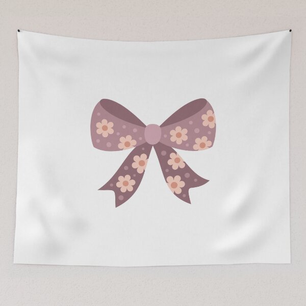 Item preview, Coquette Bow - Floral Ribbon designed and sold by Julza Art.