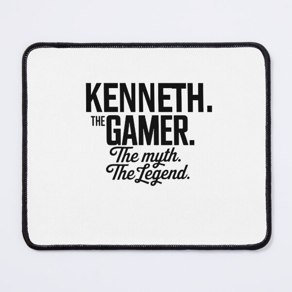 Item preview, Kenneth The Gamer The Myth The Legend Kenneth Name - Funny Gamer Quote design designed and sold by Oussinc.