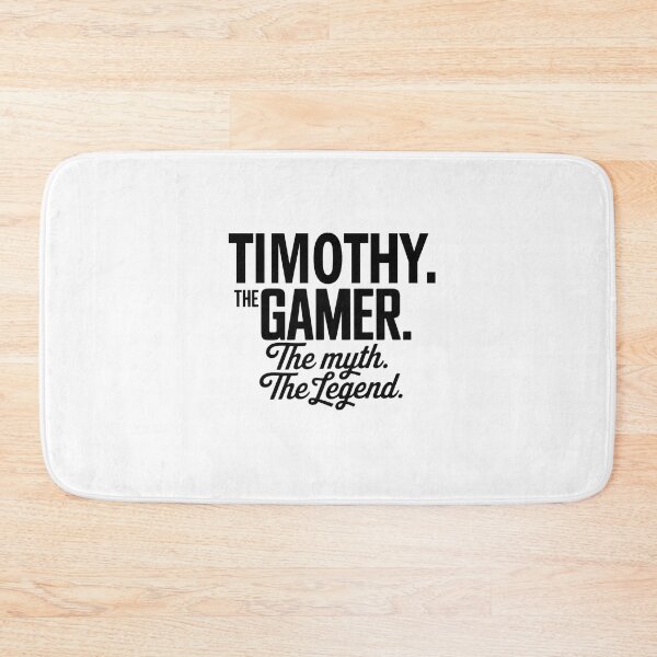 Item preview, Timothy The Gamer The Myth The Legend Timothy Name - Funny Gamer Quote design designed and sold by Oussinc.