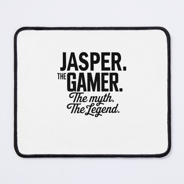 Item preview, Jasper The Gamer The Myth The Legend Jasper Name - Funny Gamer Quote design designed and sold by Oussinc.