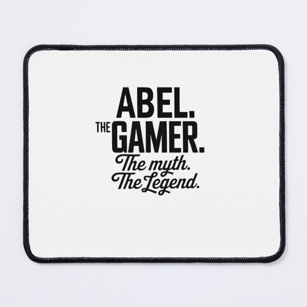 Item preview, Abel The Gamer The Myth The Legend Abel Name - Funny Gamer Quote design designed and sold by Oussinc.