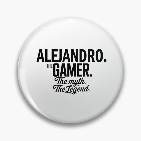 Item preview, Alejandro The Gamer The Myth The Legend Alejandro Name - Funny Gamer Quote design designed and sold by Oussinc.