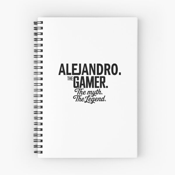 Item preview, Alejandro The Gamer The Myth The Legend Alejandro Name - Funny Gamer Quote design designed and sold by Oussinc.