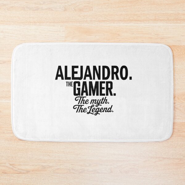 Item preview, Alejandro The Gamer The Myth The Legend Alejandro Name - Funny Gamer Quote design designed and sold by Oussinc.