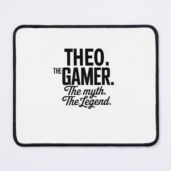 Item preview, Theo The Gamer The Myth The Legend Theo Name - Funny Gamer Quote design designed and sold by Oussinc.