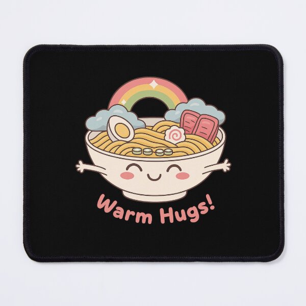 Item preview, Warm Hugs – Cute Ramen Bowl Cartoon designed and sold by haitrieuic96.