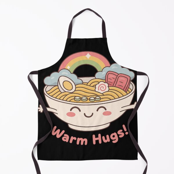 Item preview, Warm Hugs – Cute Ramen Bowl Cartoon designed and sold by haitrieuic96.