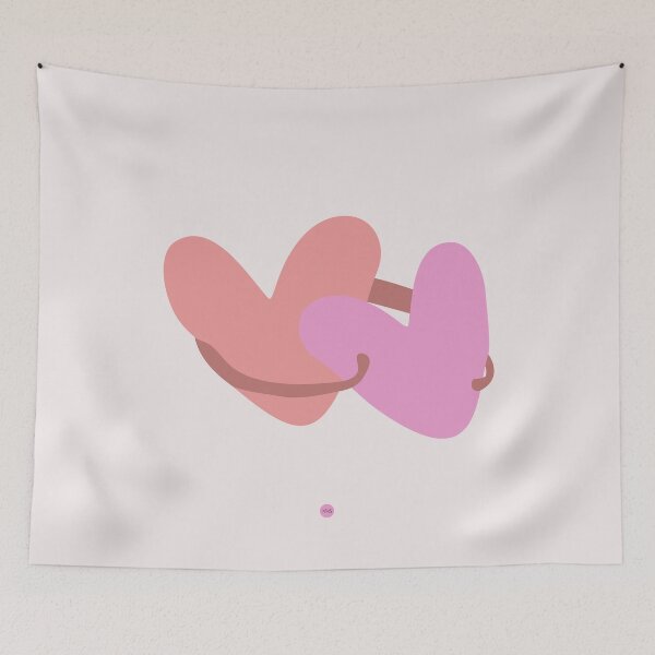 Item preview, Hug of hearts (fc) I designed and sold by XUSRedbubble.