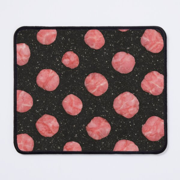 Item preview, Black Glitter with Pink Dots Seamless Pattern designed and sold by SassyArtistry.