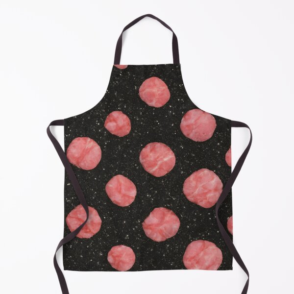 Item preview, Black Glitter with Pink Dots Seamless Pattern designed and sold by SassyArtistry.