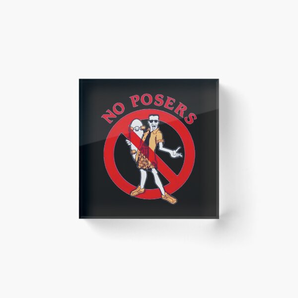 Item preview, No Poser Sign Classic 		 designed and sold by vvixxfvm12.