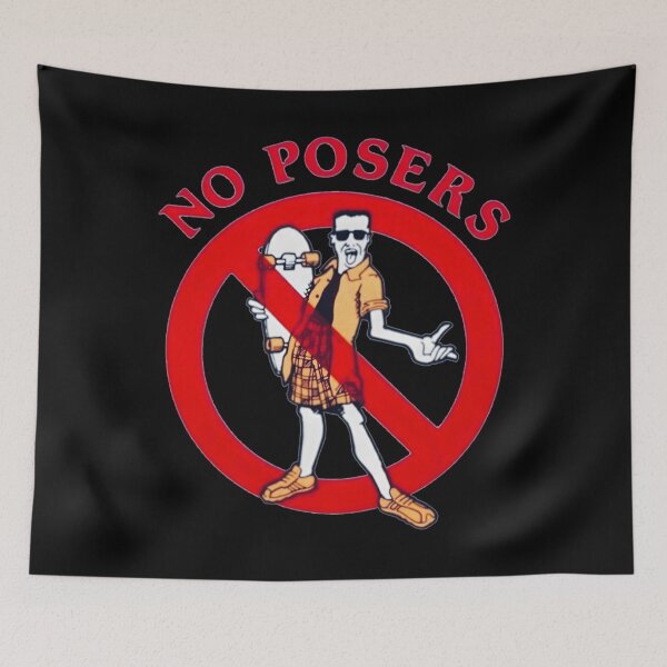 Item preview, No Poser Sign Classic 		 designed and sold by vvixxfvm12.