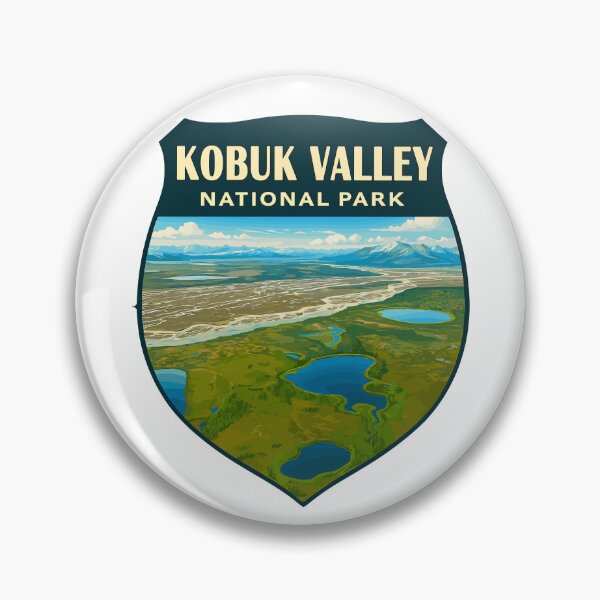 Item preview, Kobuk Valley National Park Retro Sticker designed and sold by Ismeal Von.