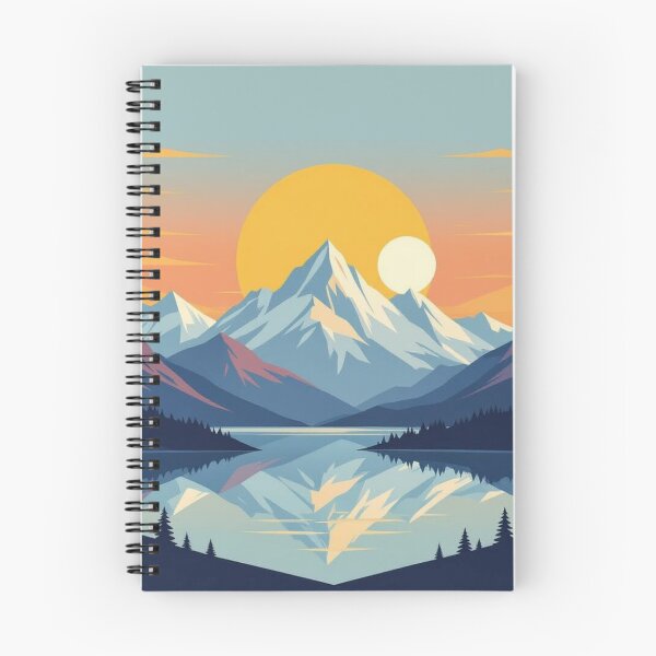Item preview, Geometric Sunrise Landscape designed and sold by xArchGoDx.