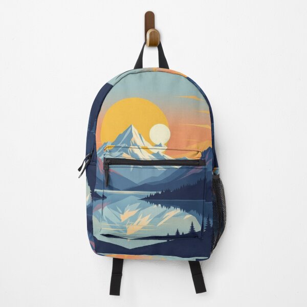 Item preview, Geometric Sunrise Landscape designed and sold by xArchGoDx.