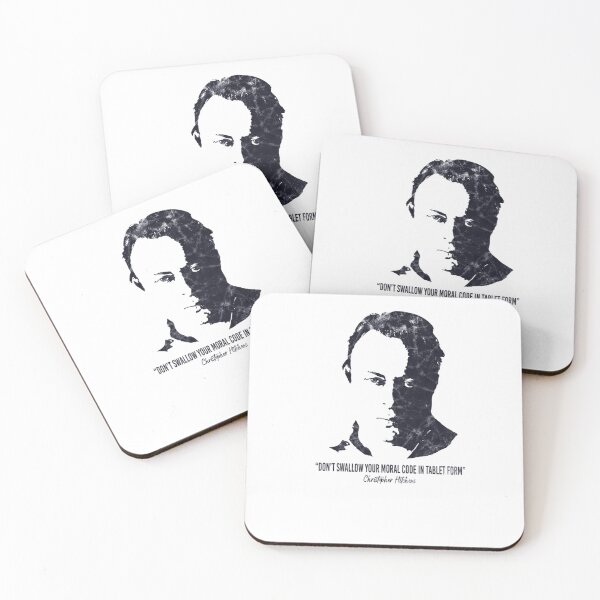 Item preview, Christopher Hitchens Quote (Worn Look)  	 designed and sold by nhpuzogv95.