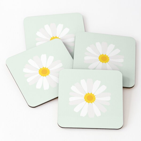 Item preview, Stylized chamomile flower pattern designed and sold by LittleJoyKeeper.