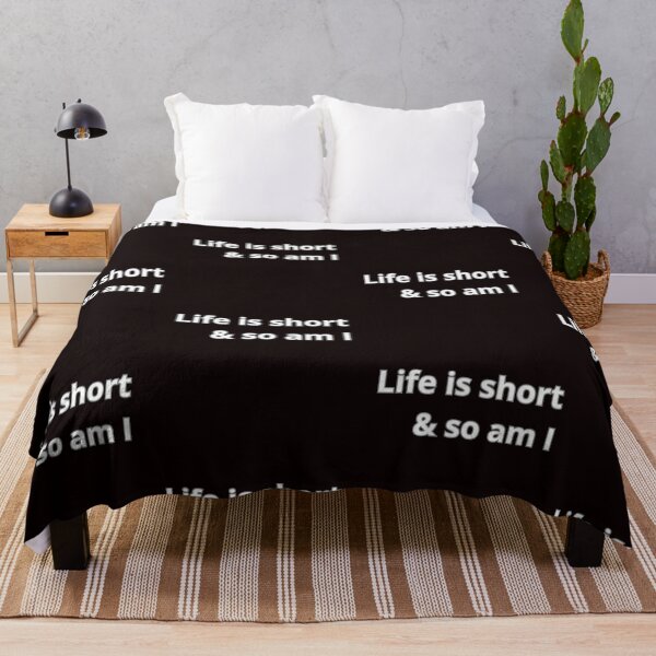 Item preview, Life is short and so am I designed and sold by Agu210.