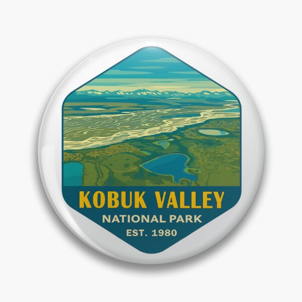 Item preview, Kobuk Valley National Park Retro Sticker designed and sold by Ismeal Von.