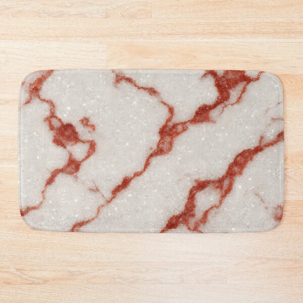 Item preview, White Marble with Red Veins Seamless Pattern designed and sold by SassyArtistry.