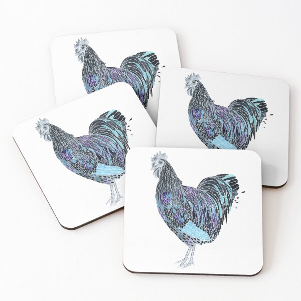 Item preview, Ayam Cemani Chicken designed and sold by Sonoran Glimmer.