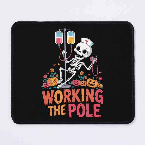 Item preview, Halloween Nurse Skeleton Joke Meme designed and sold by Sea4Adventures.