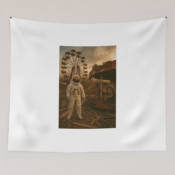 Item preview, Dreamscape with Astronaut designed and sold by Halifaxartguy.
