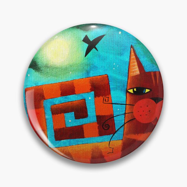 Artikelvorschau, Katze unter dem Mond und den Sternen dk2025sept27a von David King entworfen und verkauft von ArtistDavidKing.