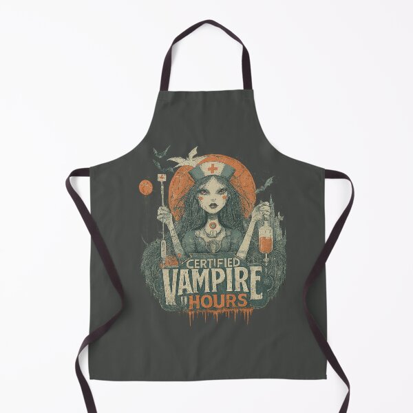 Item preview, Certified Vampire Hours Nurse designed and sold by HEXANDGLOSS.