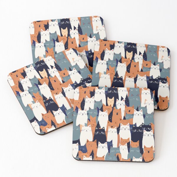 Item preview, Magical world full of feline friends designed and sold by FunnyPrintscz.