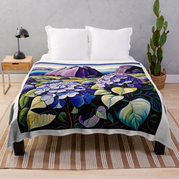 Item preview, Hydrangeas flower bloom and the Rock#6 designed and sold by Helios Be. Lavsh.
