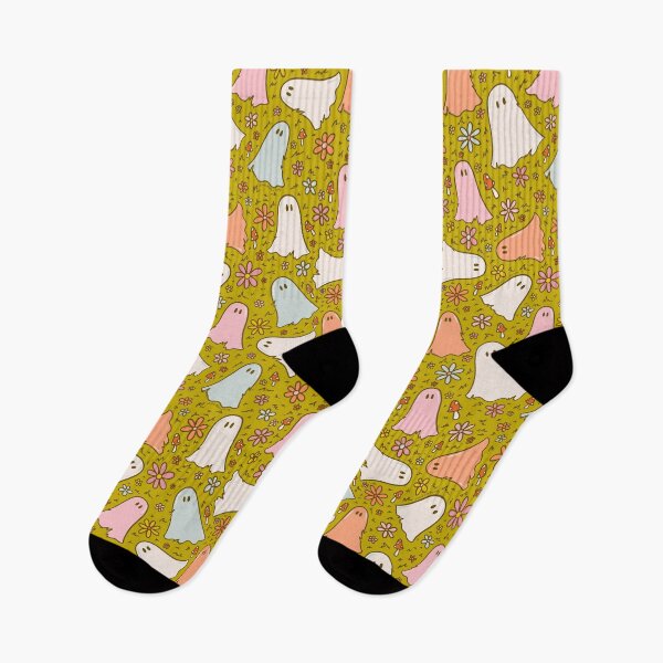 Item preview, Ghosts in a Grassy Field Print designed and sold by doodlebymeg.