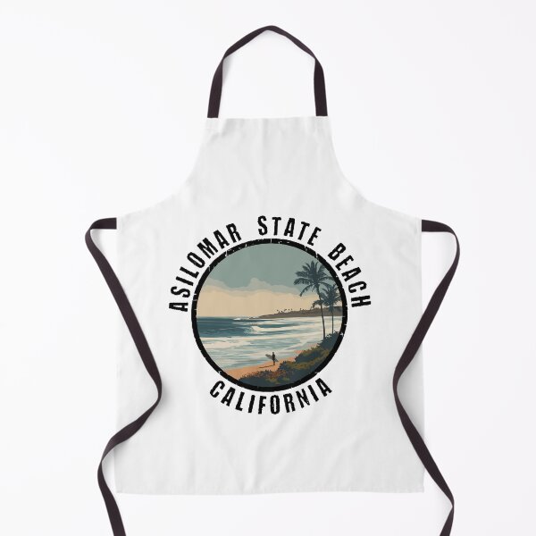 Item preview, Asilomar State Beach - California (with Black Lettering) designed and sold by VelvetRoom.