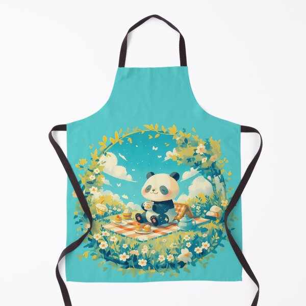 Item preview, Panda Dreaming of Afternoon Tea designed and sold by WoollenLlama.