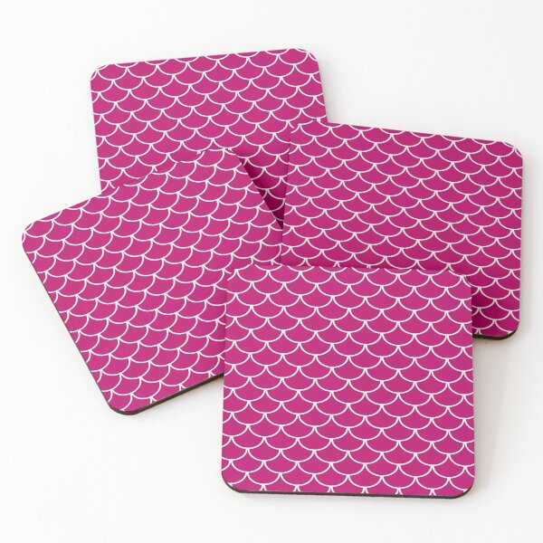 Item preview, Pink Mermaid Scale Pattern designed and sold by 0606PM.